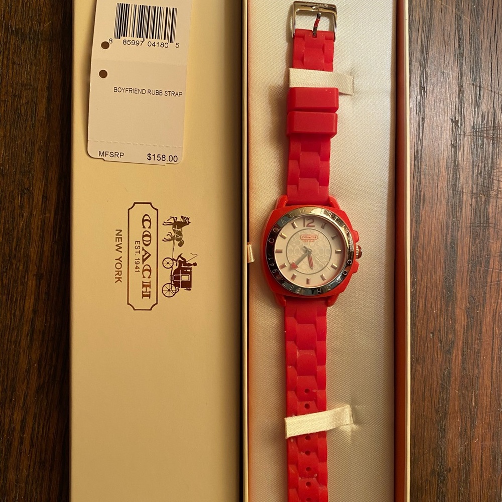 Coach watch